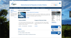 Desktop Screenshot of cambioclimatico.gub.uy
